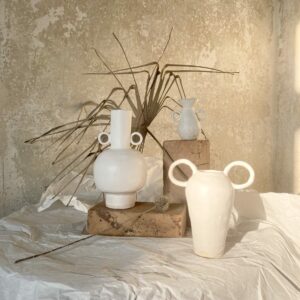 Ceramiczny set biały